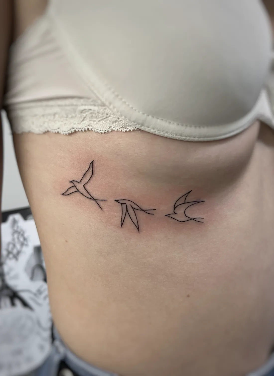 Fine Line — Fine Line Tattoo von Alexander