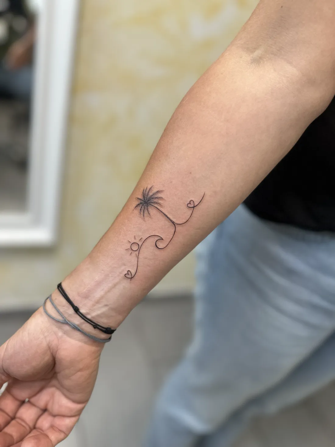 Fine Line — Fine Line Tattoo von Marko