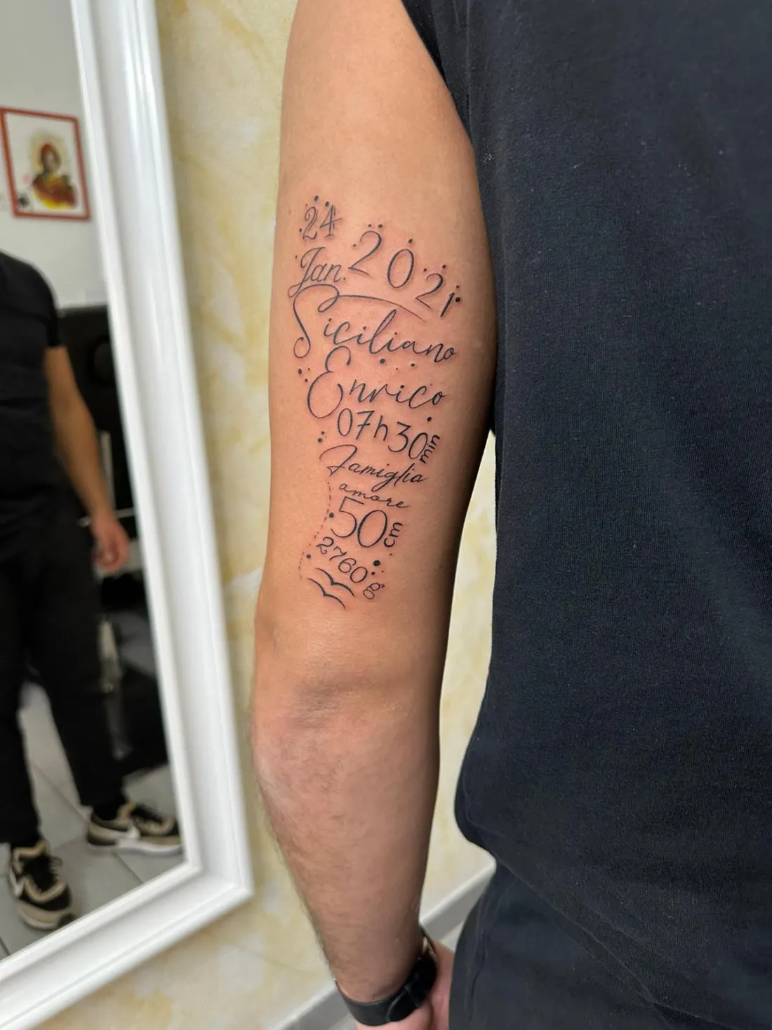 Lettering — Lettering Tattoo von Marko