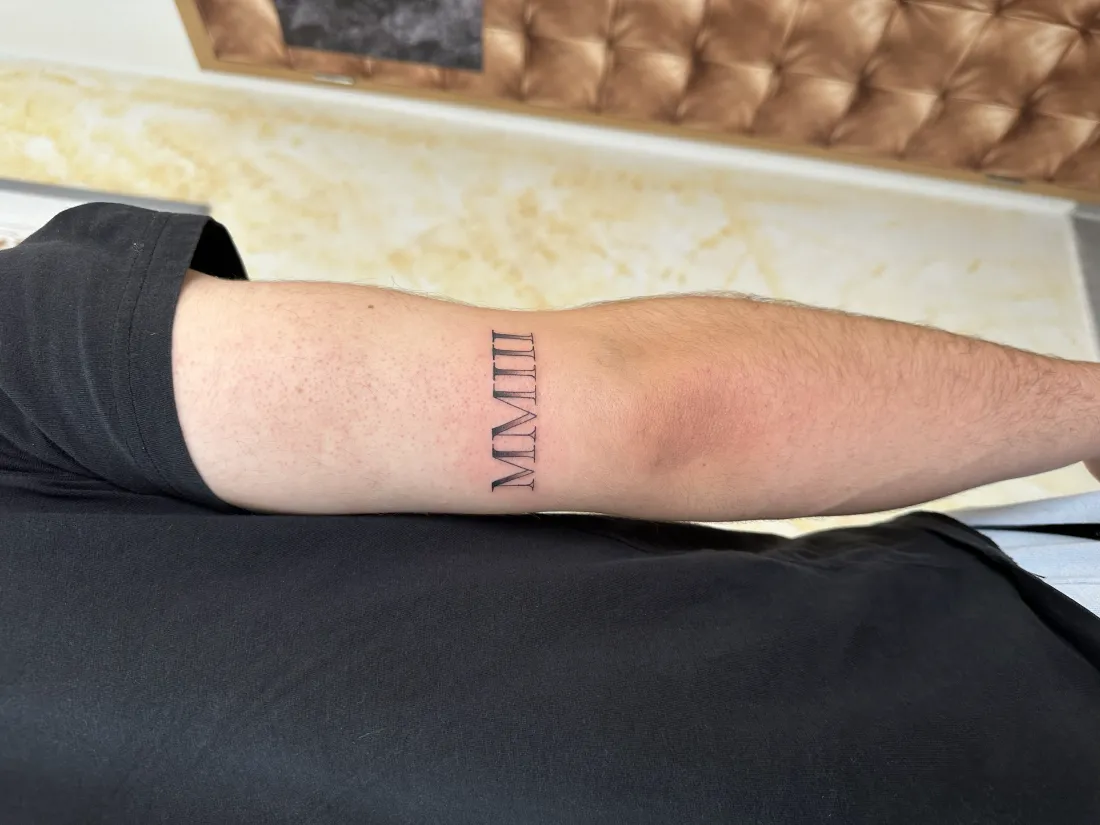 Lettering — Lettering Tattoo von Marko