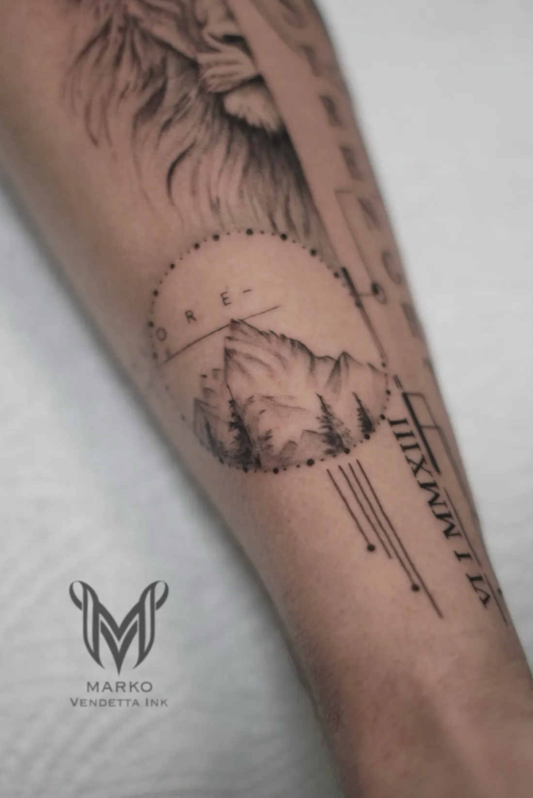 Concept Art — Concept Art Tattoo von Marko