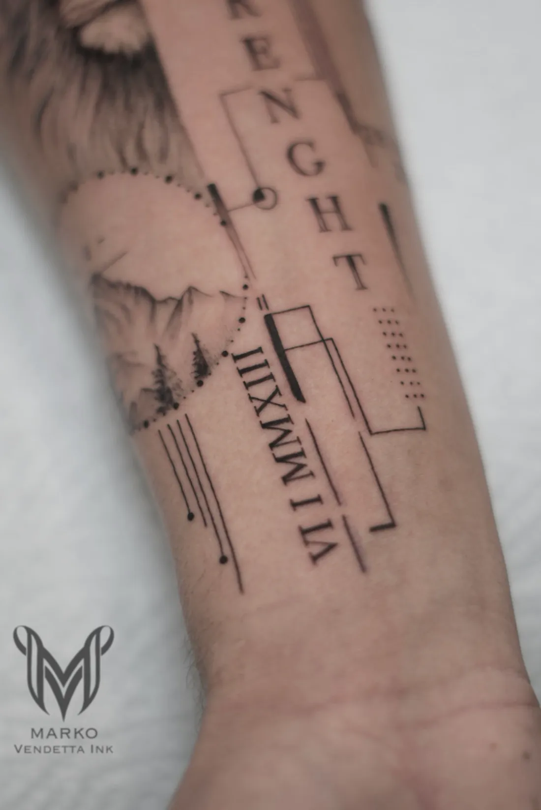 Concept Art — Concept Art Tattoo von Marko